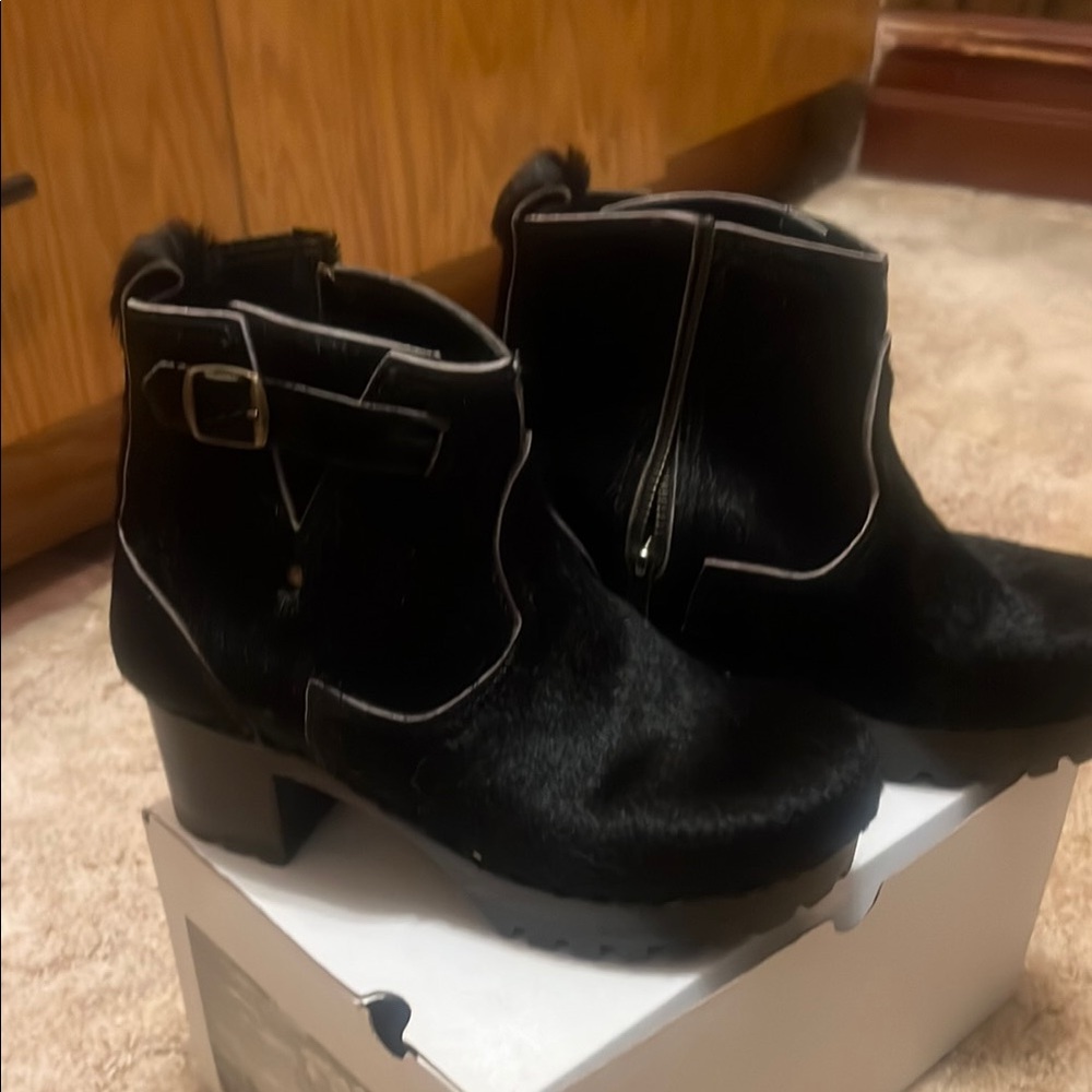 Women's Black Ankle Boots